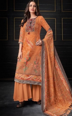 Printed Salwar Suit, Occasion : Regular Wear