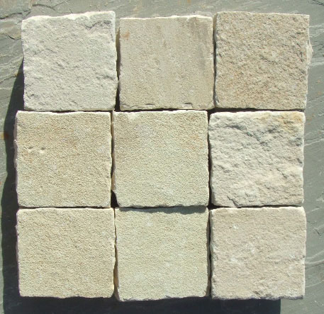 Square Mint Cobbles, for Floor, Feature : Attractive Look, Durable