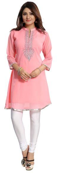 Beaded Tunic Create The New Style Statement In Coral Color