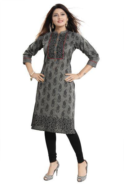 Long Cotton Kurti For Everyday Wear