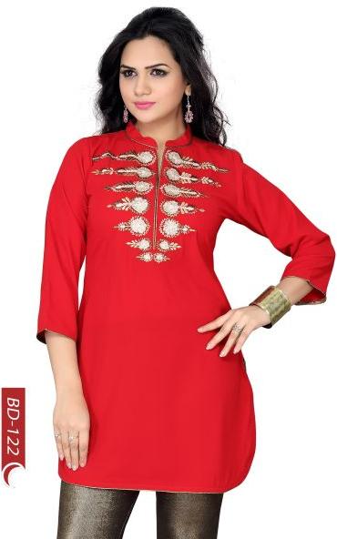 Tunic For Women With Embroidery