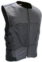 WLI-0359 Mens Leather Vest