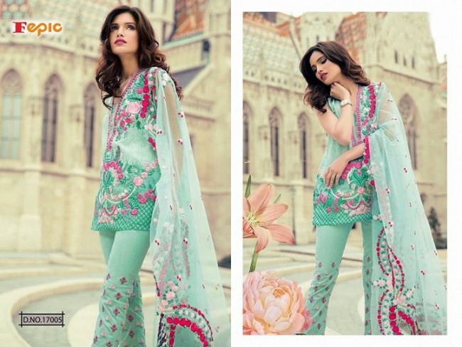 Cambric fabric Salwar Kameez Suits