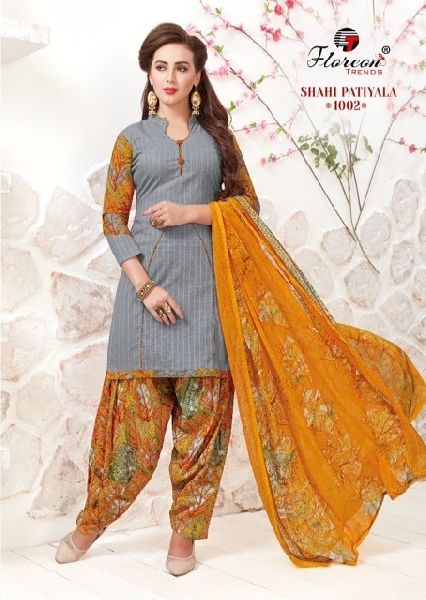 Cotton fabric Patiala Suit