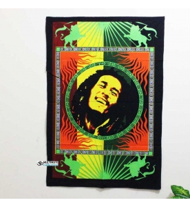 Rectangular Bob Marley Fan Poster, Color : Multicolor