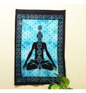 Turquoise Meditation Poster