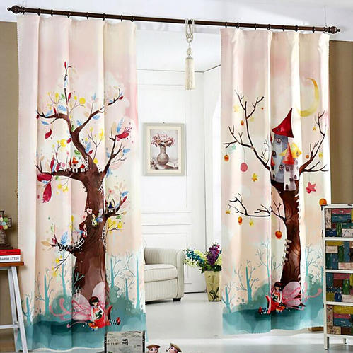 Cotton Digital Printed Curtain, for Home, Hotel, Feature : Anti-Wrinkle, Easily Washable, Impeccable Finish