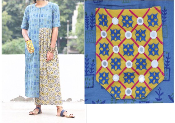 The Mix and Match Long Kurti, Size : XXL, XL