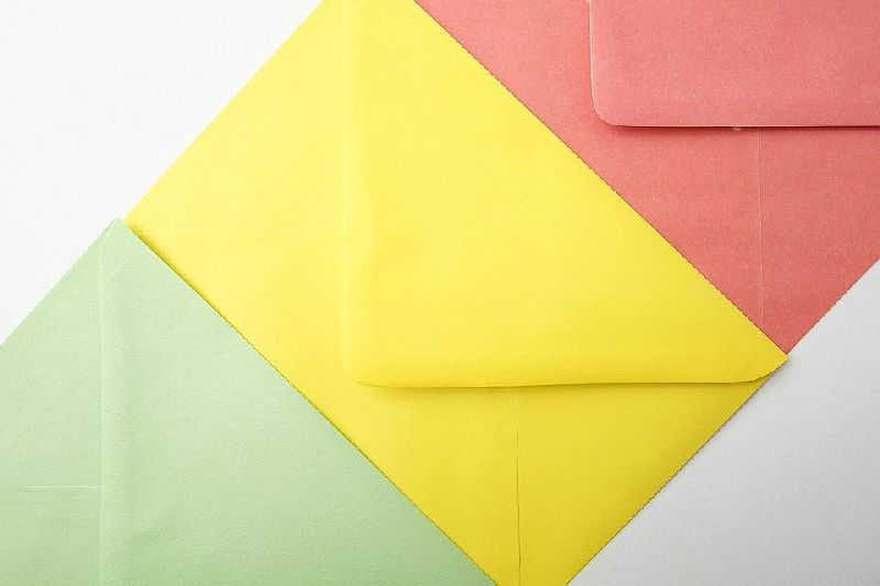 Rectangular Kraft Paper Envelope, for Courier Use, Pattern : Plain