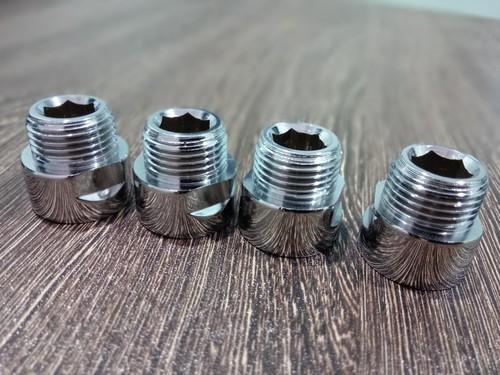 Brass Silver CP Extension Nipples, for Pneumatic Connections, Feature : Auto Reverse, Corrosion Resistance