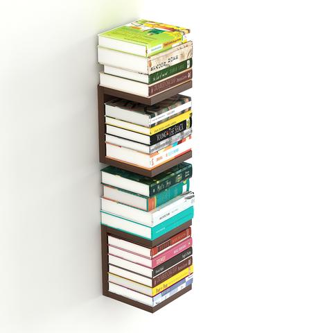 Alvin Wall Mount Book Shelf Rack/Display Case