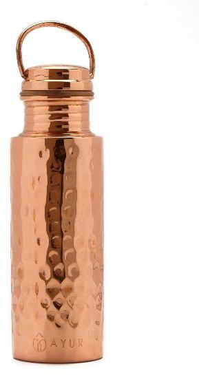 Plain Copper Bottle with Handle, Certification : ISO 9001:2008 Certified
