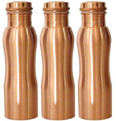 Copper Curve Bottle, Feature : Durable, Good Strength, Hard Structure, Heat Resistance, Lite Weight