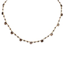 LAXMI GEMS silver bead chain necklaces