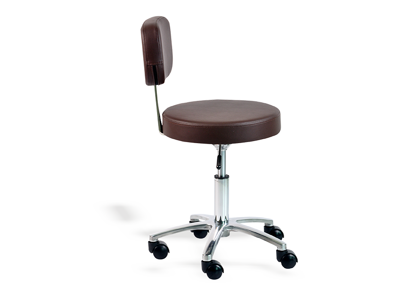 Spa Stool With Backrest by ESTHETICA SPA & SALON RESOURCES PRIVATE