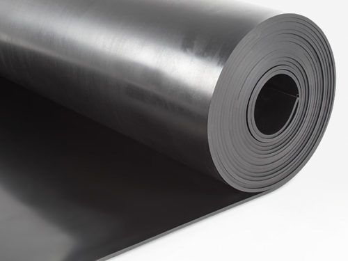Plain Black Commercial Rubber Sheets, Width : 100-500mm, 1000-1500mm