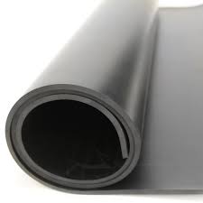 Plain Silver Commercial Rubber Sheets, Width : 100-500mm