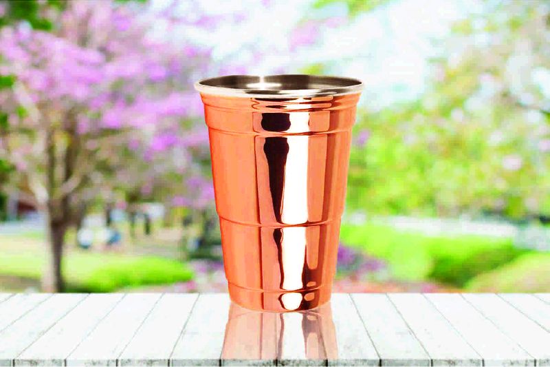 Copper Tapper Water Glasses