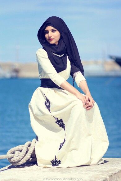 Plain Arab Hijab