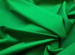 Plain Green Cotton Fabric, Feature : Anti-shrinkage