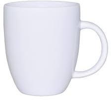 Ceramic Polished Plain Coffee Mug, Size : Large, Medium, Small