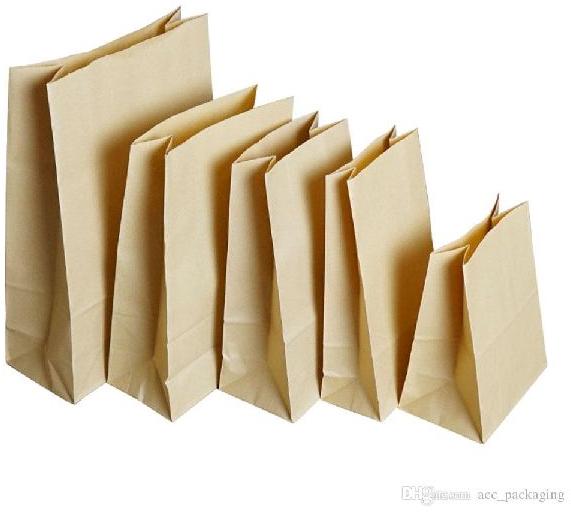 Shopping Brown Kraft Paper Bags