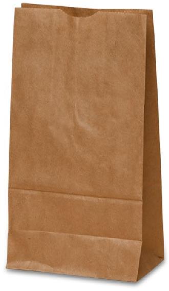 Striped Grocery Paper Bags