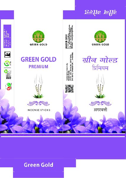 Green Gold Premium Agarbatti, for Anti-Odour, Religious, Aromatic