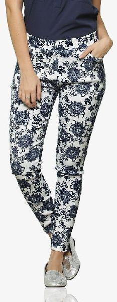 Cotton Ladies Printed Jegging, Size : M, XL, XXL