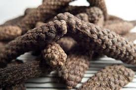 Organic Long Pepper, for Cooking, Style : Dried