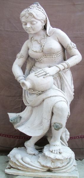 Sandstone Sand Stone Mohini Statue, Size : 36 inch