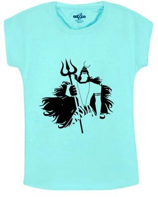 Cotton Ladies Casual Printed T-Shirt, Size : M, XL