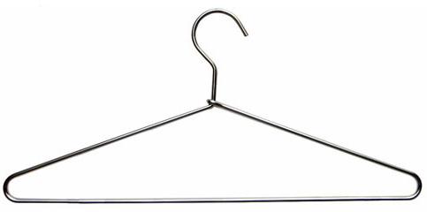 Coated Plain Garments Steel Hanger, Style : Antique