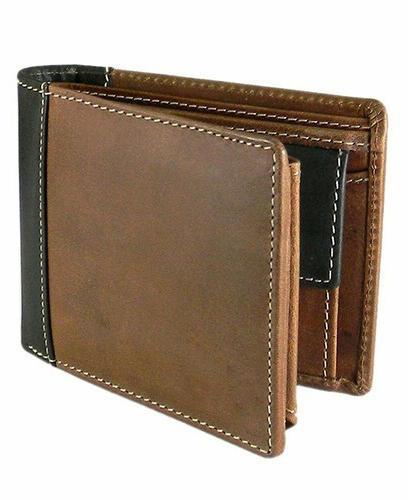 Men Genuine Leather Wallet, Technics : Attractive Pattern