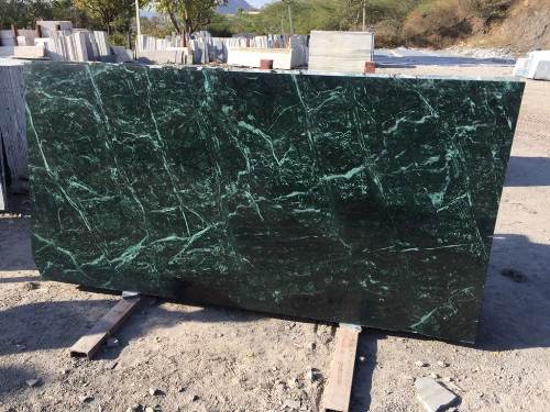 Bush Hammered Spider Green Marble, for Hotel, Kitchen, Office, Restaurant, Size : 12x12ft12x16ft