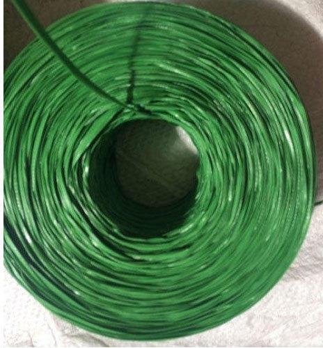 Green Plastic Packing Twine, for Packaging, Pattern : Roll
