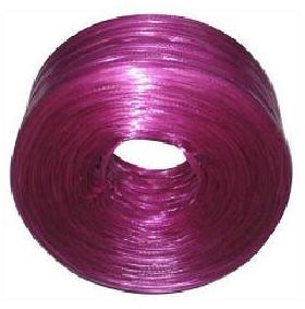 Pink Plastic Packing Twine, Pattern : Plain