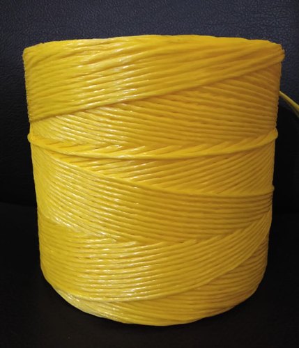 Yellow Plastic Packing Twine, for Packaging, Size : 1.5-2mm