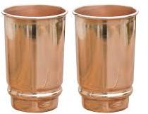 Polished Copper Tumbler without Lid, for Drinking, Feature : Eco Friendly