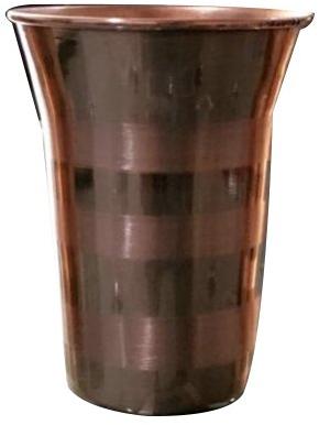Polished Fancy Copper Tumbler, for Drinking