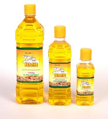 Pure Wood Pressed Groundnut Oil, Packaging Type : Bottle