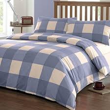 Cotton Checkered Bed Sheets, for Home, Hotel, Size : Multisizes