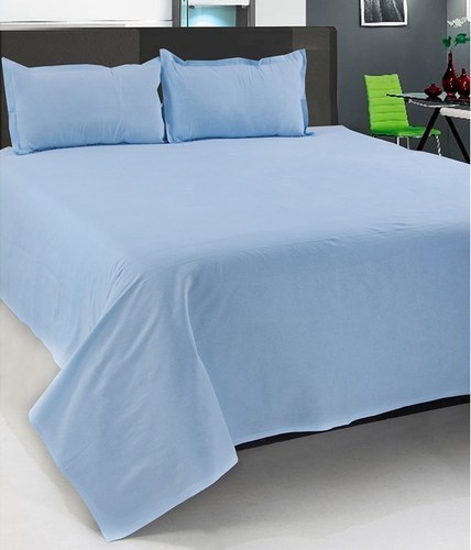 Cotton Plain Bed Sheets, Size : Multisizes