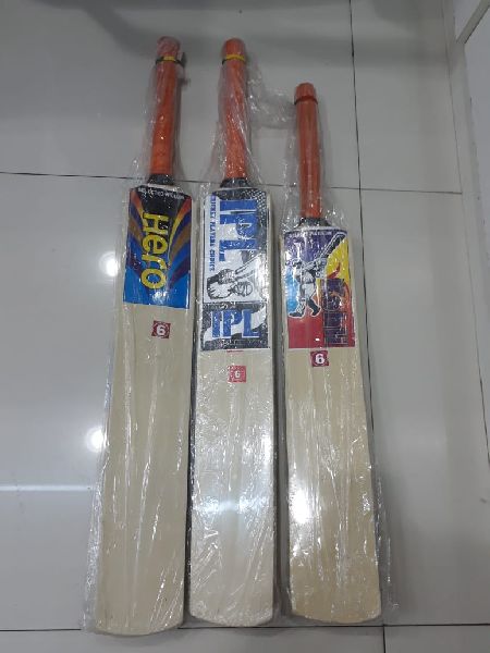 Englsh Willow Plain Wood cricket bat, Feature : Fine Finish, Light Weight, Premium Quality
