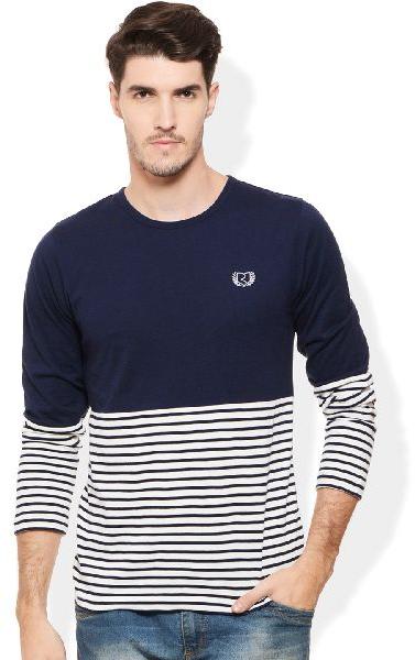 Half Sleeves Cotton Mens Round Neck T-Shirt, Occasion : Casual Wear, Size :  XXL, XL at Best Price in delhi