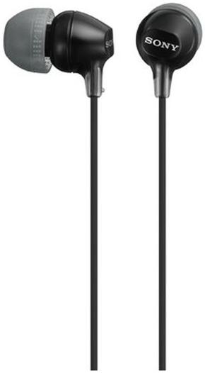 Sony-MDR-EX15LP In-Ear Headphones with Mic (Black)