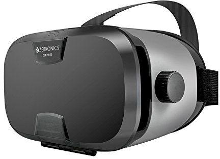 Zebronics ZEBVR100 Virtual Reality Kit VR box 3D 360 Degree