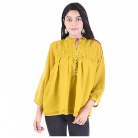 Button Pintax Yellow Tunic