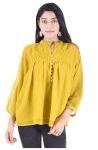 Sleeve Button Pintax Yellow Tunic