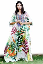 Knee Length Silk Kaftan Dresses, Feature : Dry Cleaning